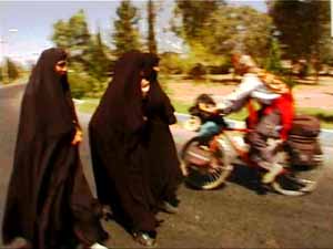 in Iran, women are invisible