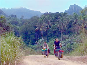 Premiers kilomètres de jungle. Toujours la meme impression...