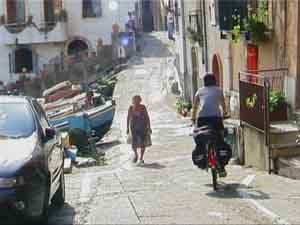 Heure de pointe en Sicile.